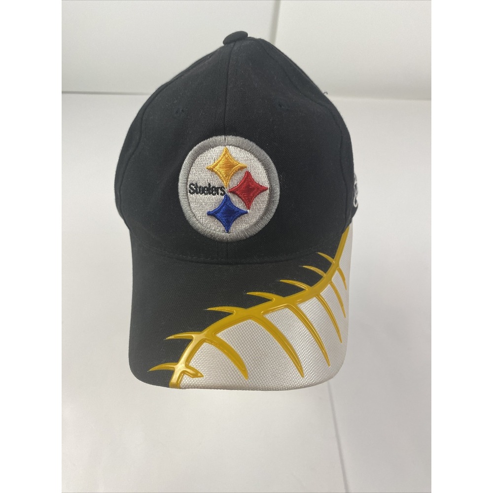 Vintage Reebok Pittsburgh Steelers NFL Hat Cap Pro Line Split
